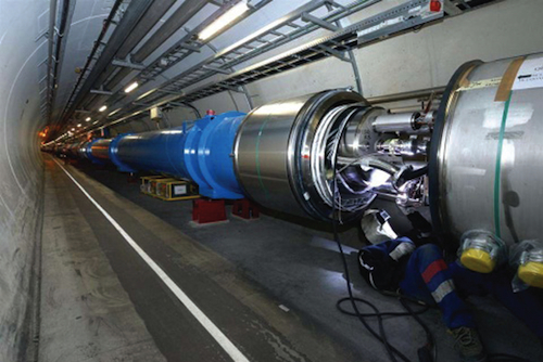 Large Hadron Collider Tunnel